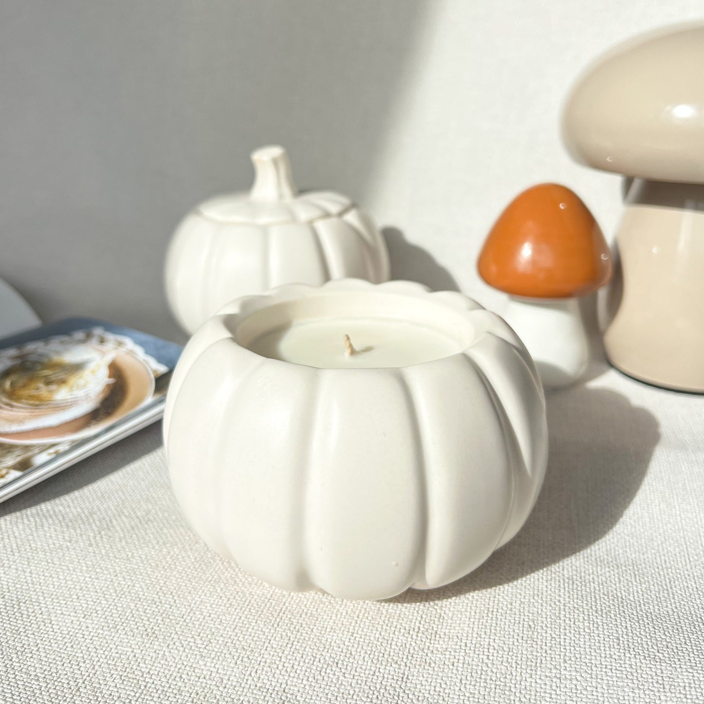 Bougie parfumée citrouille