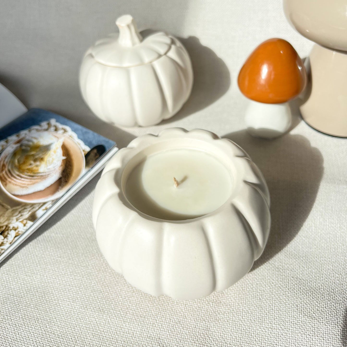 Bougie parfumée citrouille
