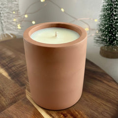 Bougie parfumée de Noël Louise - Rocher praliné