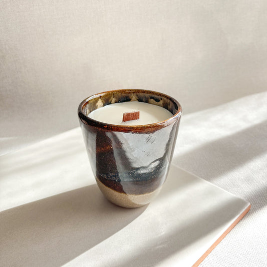 Bougie tasse Bois de Santal