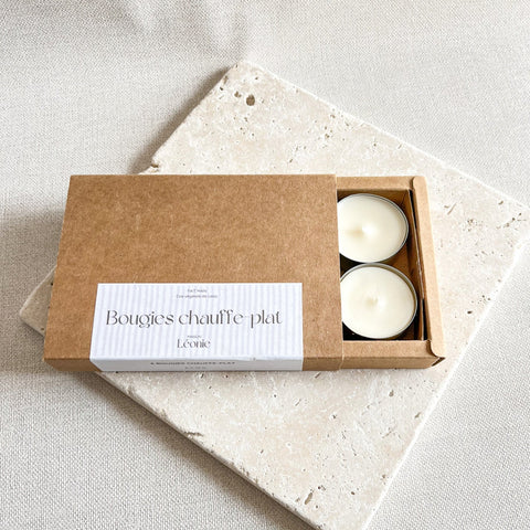 Coffret de 6 bougies chauffe-plats